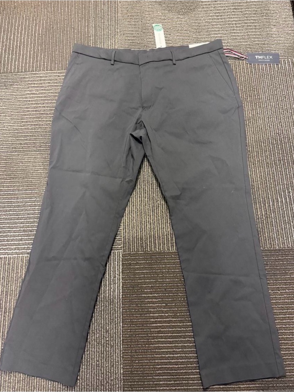 Tommy Hilfiger Men's Charcoal Chinos